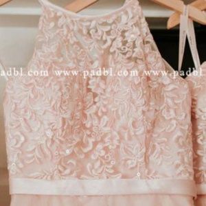 Blush Bridesmaid Dress